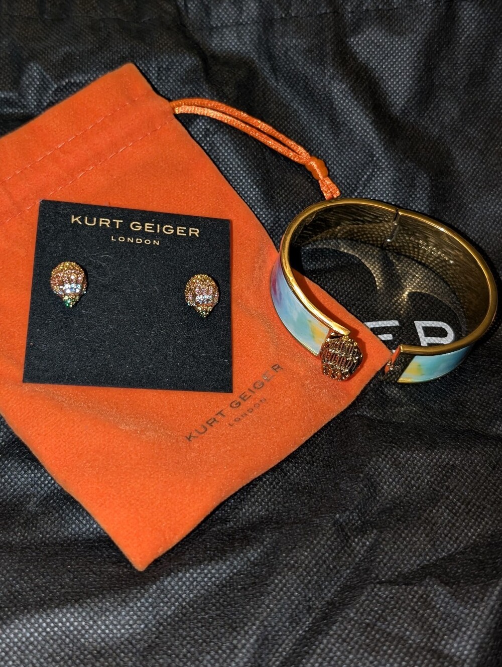 NWT Kurt Geiger Bracelet & Earrings